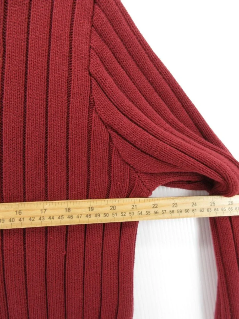 VINTAGE Abercrombie & Fitch Sweater XL Pullover Y2K Ribbed Slim Chunky *